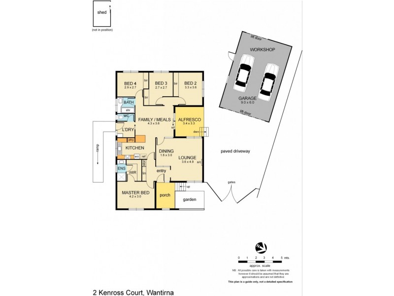 2 Kenross Court, Wantirna VIC 3152 Floorplan