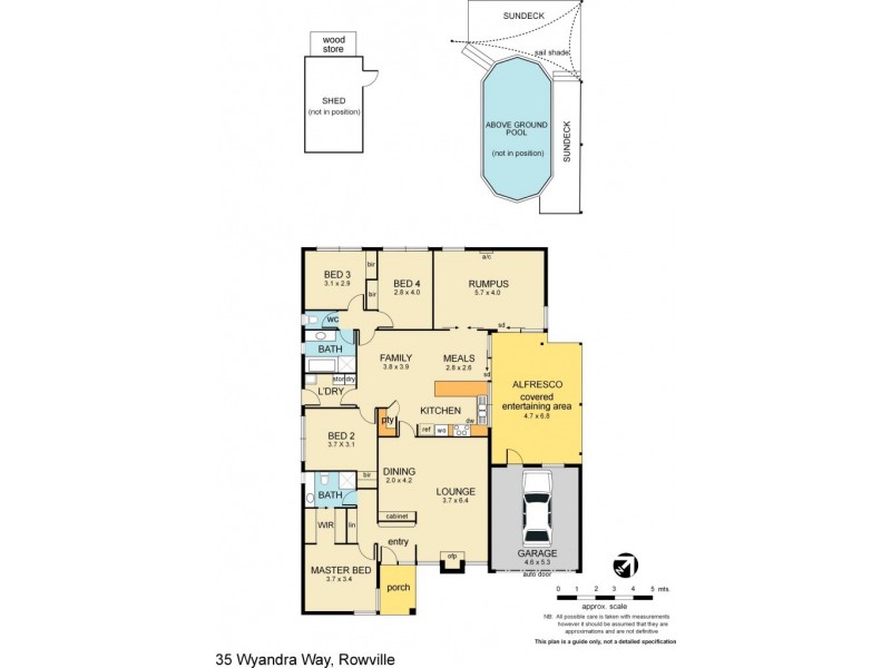 35 Wyandra Way, Rowville VIC 3178 Floorplan