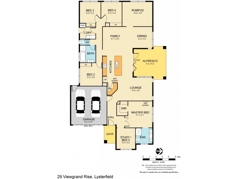29 Viewgrand Rise, Lysterfield VIC 3156 Floorplan