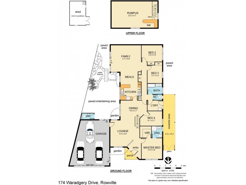 174 Waradgery Drive, Rowville VIC 3178 Floorplan