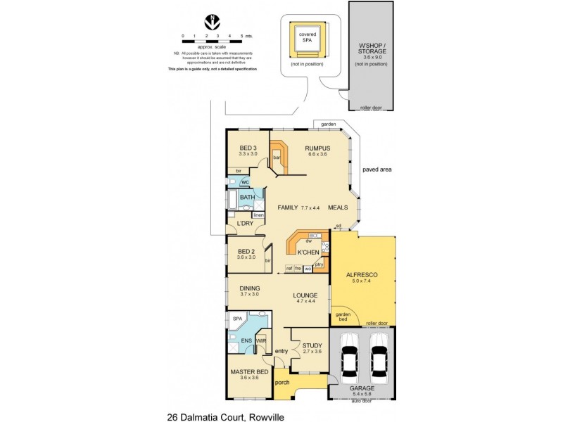 26 Dalmatia Court, Rowville VIC 3178 Floorplan
