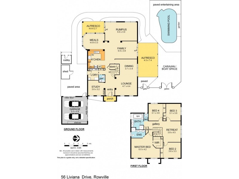 56 Liviana Drive, Rowville VIC 3178 Floorplan