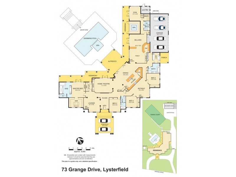 73 Grange Drive, Lysterfield VIC 3156 Floorplan
