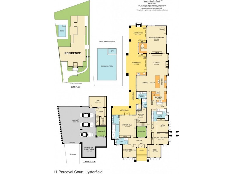 11 Perceval Court, Lysterfield VIC 3156 Floorplan
