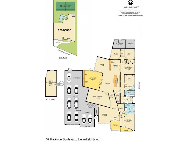 57 Parkside Boulevard, Lysterfield South VIC 3156 Floorplan