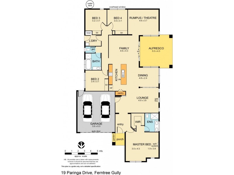 19 Paringa Drive, Ferntree Gully VIC 3156 Floorplan