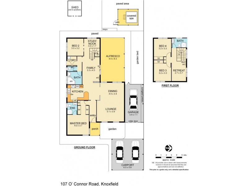 107 O’Connor Road, Knoxfield VIC 3180 Floorplan