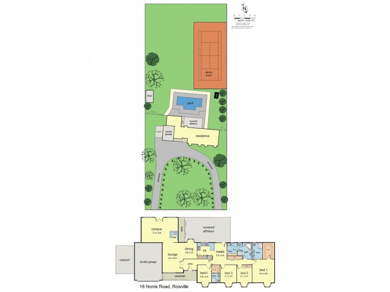 18 Norris Road, Rowville VIC 3178 Floorplan