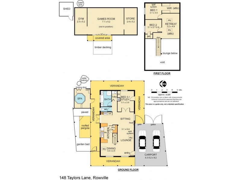 148 Taylors Lane, Rowville VIC 3178 Floorplan
