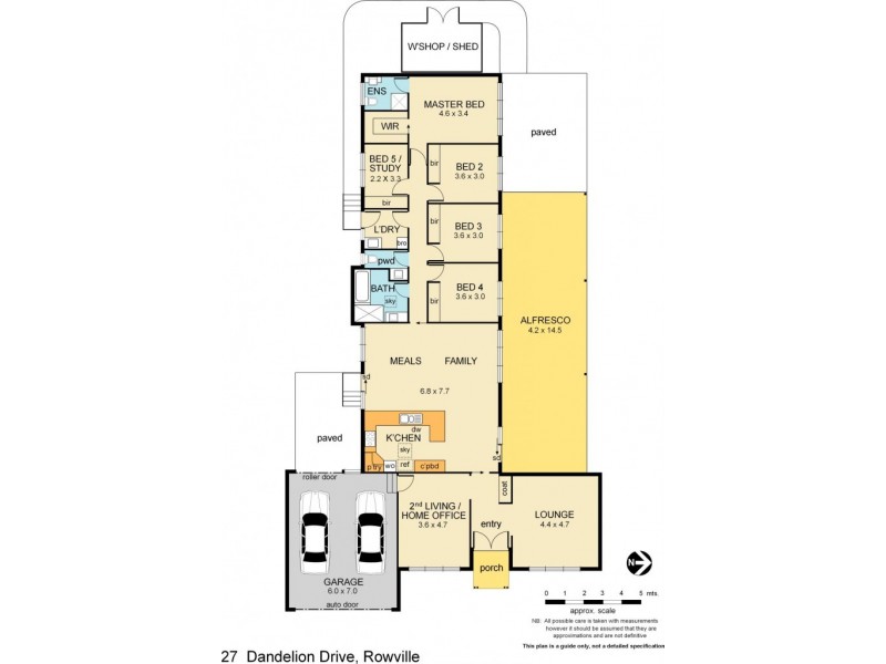 27 Dandelion Drive, Rowville VIC 3178 Floorplan