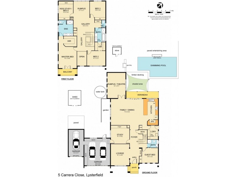5 Carrera Close, Lysterfield VIC 3156 Floorplan