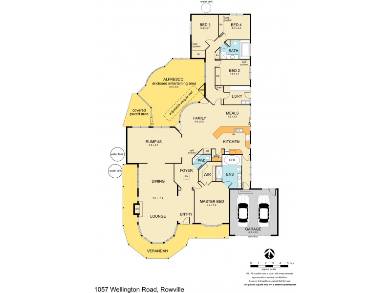 1057 Wellington Road, Rowville VIC 3178 Floorplan