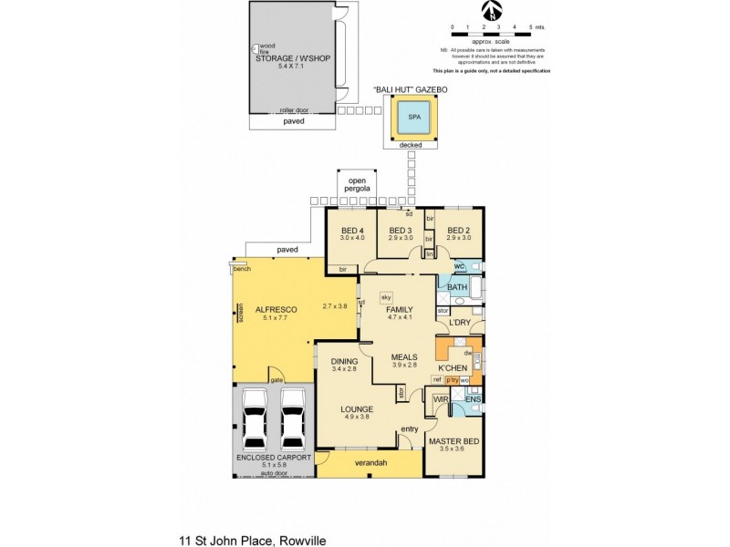 11 St John Place, Rowville VIC 3178 Floorplan