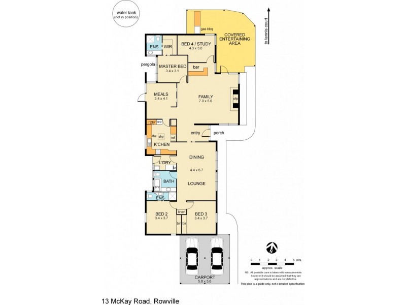 13 McKay Road, Rowville VIC 3178 Floorplan