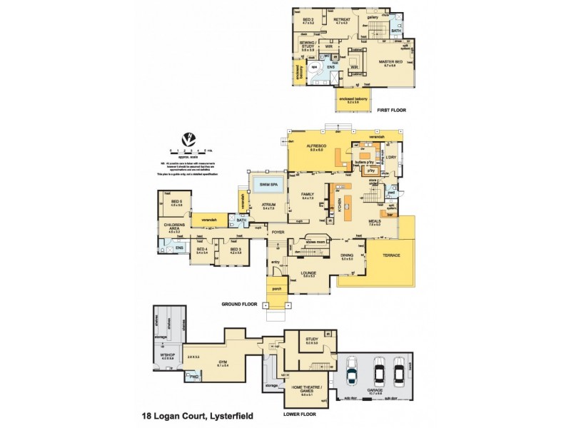 18 Logan Court, Lysterfield VIC 3156 Floorplan