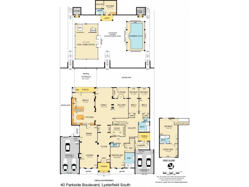 40 Parkside Boulevard, Lysterfield South VIC 3156 Floorplan