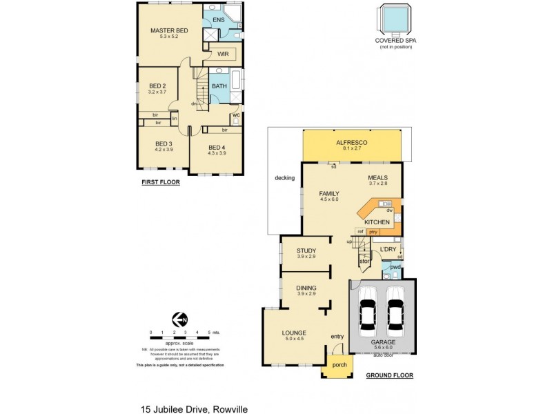 15 Jubilee Drive, Rowville VIC 3178 Floorplan