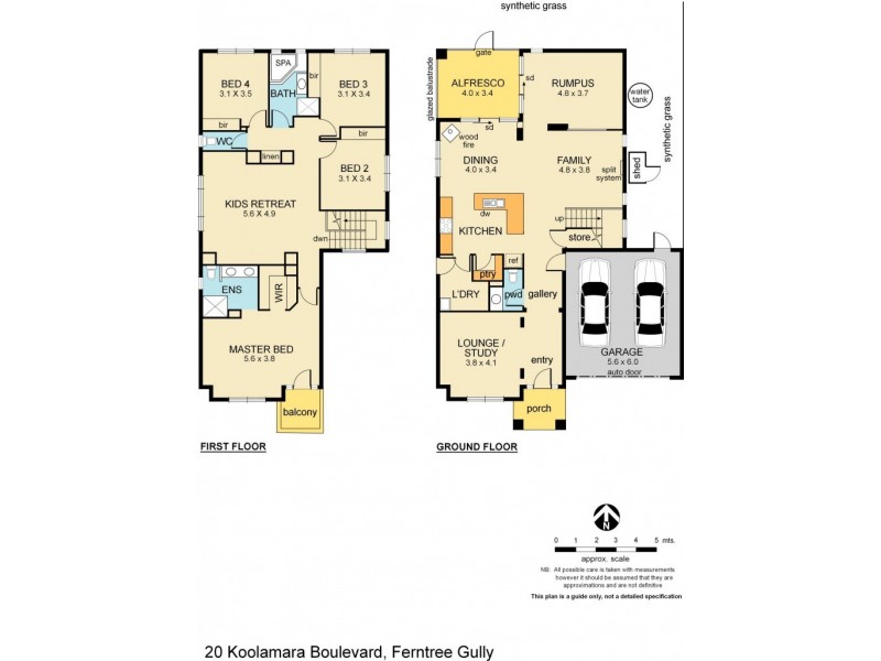 20 Koolamara Boulevard, Ferntree Gully VIC 3156 Floorplan