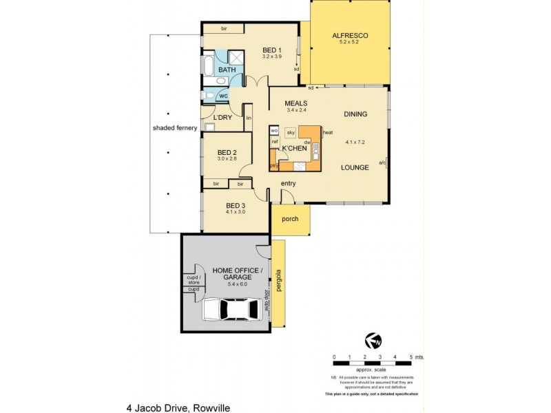 4 Jacob Drive, Rowville VIC 3178 Floorplan