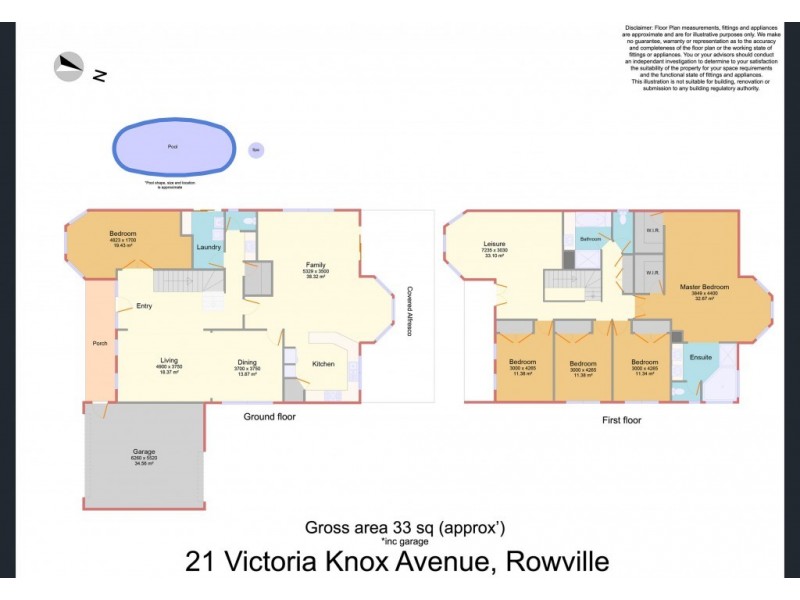 21 Victoria Knox Avenue, Rowville VIC 3178 Floorplan
