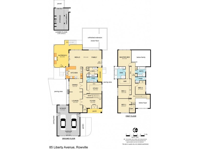85 Liberty Avenue, Rowville VIC 3178 Floorplan