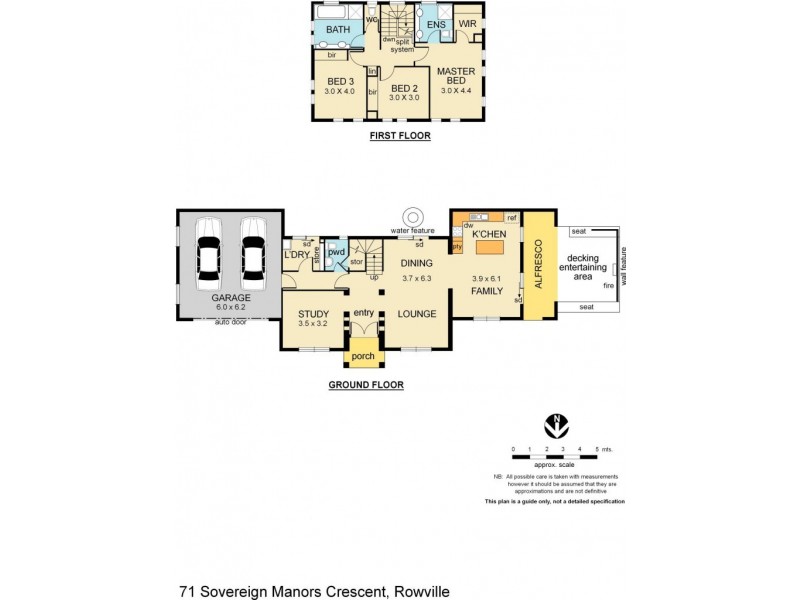 71 Sovereign Manors Crescent, Rowville VIC 3178 Floorplan