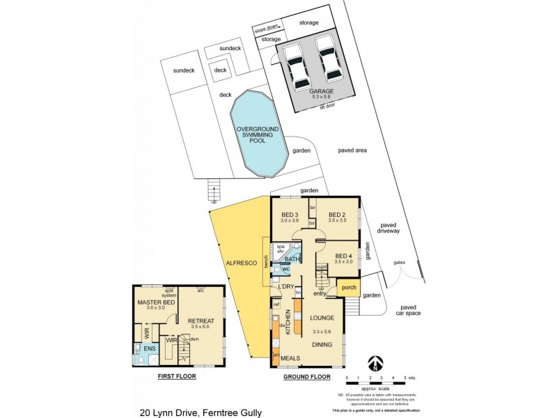 20 Lynn Drive, Ferntree Gully VIC 3156 Floorplan