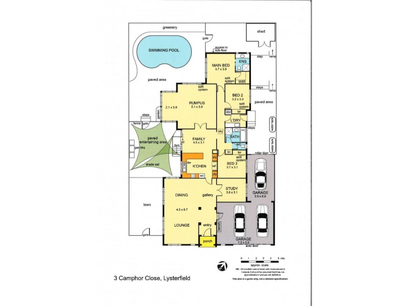 3 Camphor Close, Lysterfield VIC 3156 Floorplan