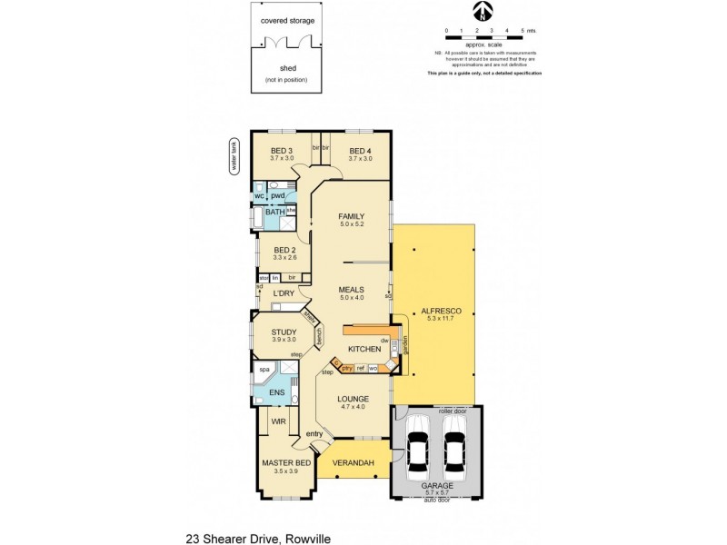 23 Shearer Drive, Rowville VIC 3178 Floorplan
