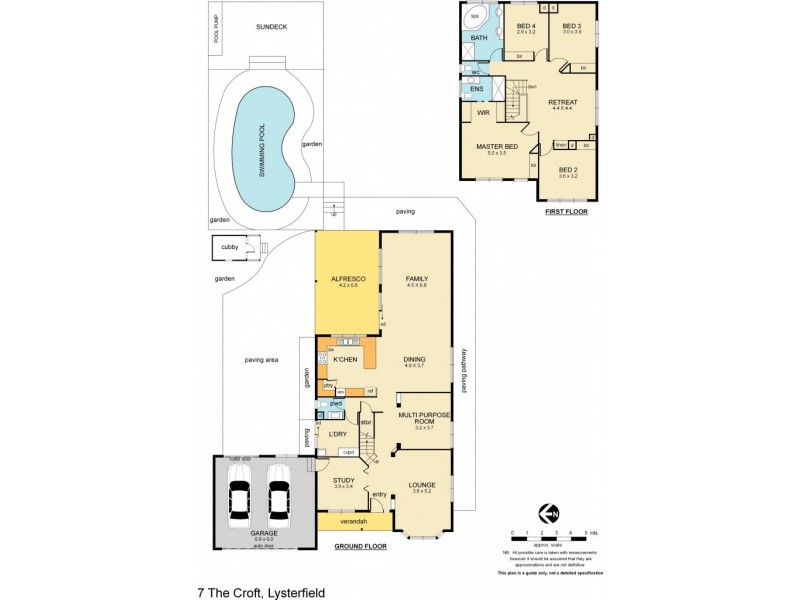 7 The Croft, Lysterfield VIC 3156 Floorplan