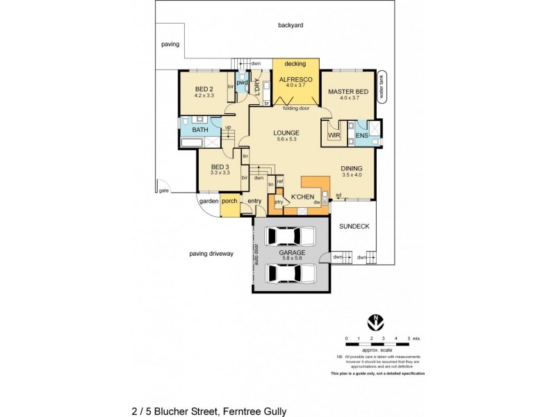 2/5 Blucher Street, Ferntree Gully VIC 3156 Floorplan