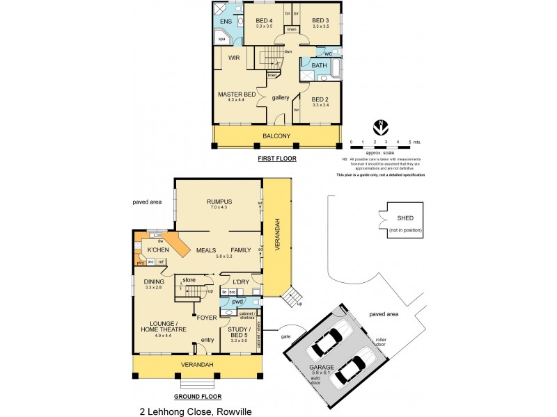 2 Lehhong Close, Rowville VIC 3178 Floorplan