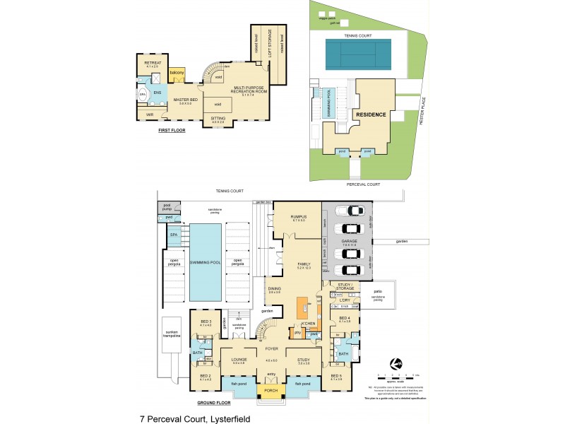 7 Perceval Court, Lysterfield VIC 3156 Floorplan
