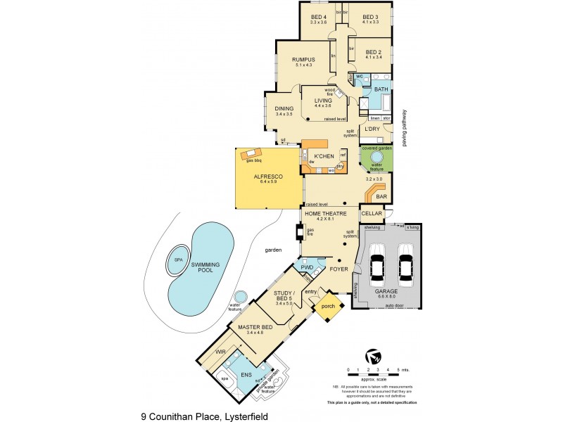 9 Counithan Place, Lysterfield VIC 3156 Floorplan