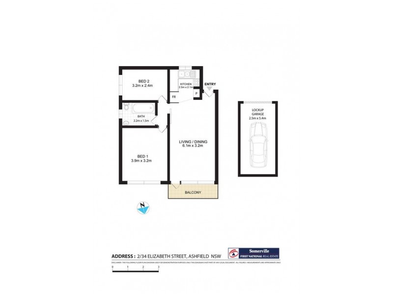 2/34 Elizabeth Street, Ashfield NSW 2131