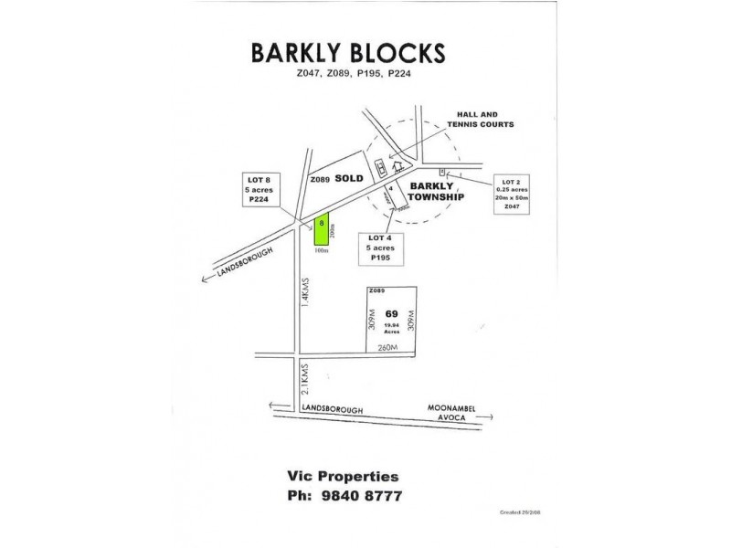 Lot 8,  Section B, Barkly VIC 3381