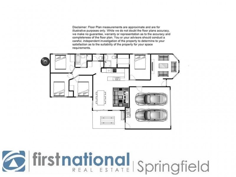 21 Canterbury Bells Circuit, Springfield Lakes QLD 4300 Floorplan