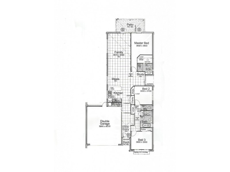 244 Lakeside Avenue, Springfield Lakes QLD 4300 Floorplan