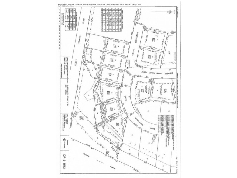 Lot 201-219,  Woodlands Drive, Weston NSW 2326