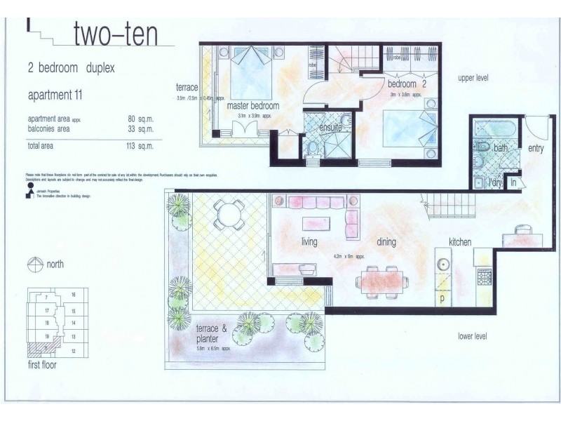 11/202-210 Willoughby Road, Crows Nest NSW 2065 Floorplan