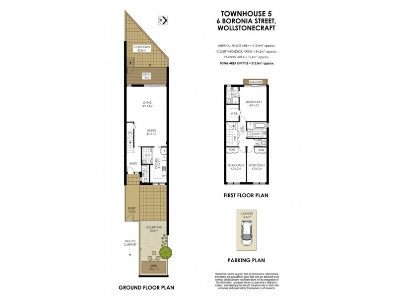 5/6 Boronia Street, Wollstonecraft NSW 2065 Floorplan