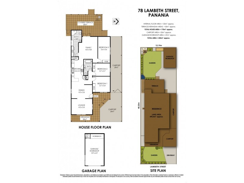 78 Lambeth Street, Panania NSW 2213 Floorplan