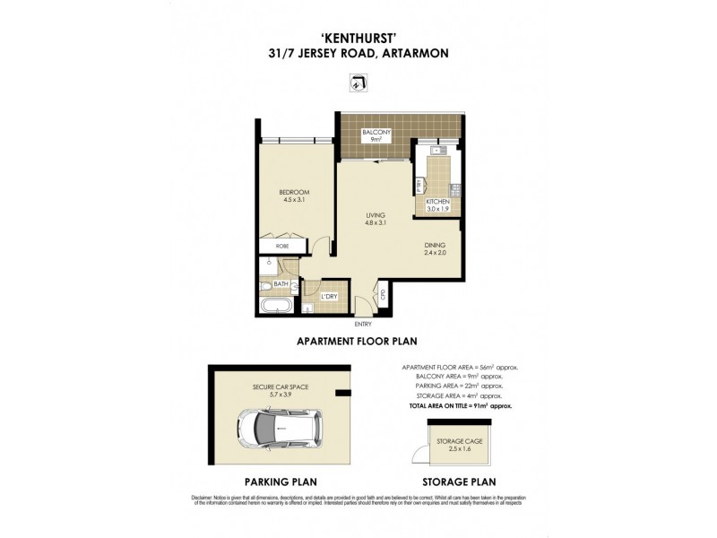 31/7 Jersey Road, Artarmon NSW 2064