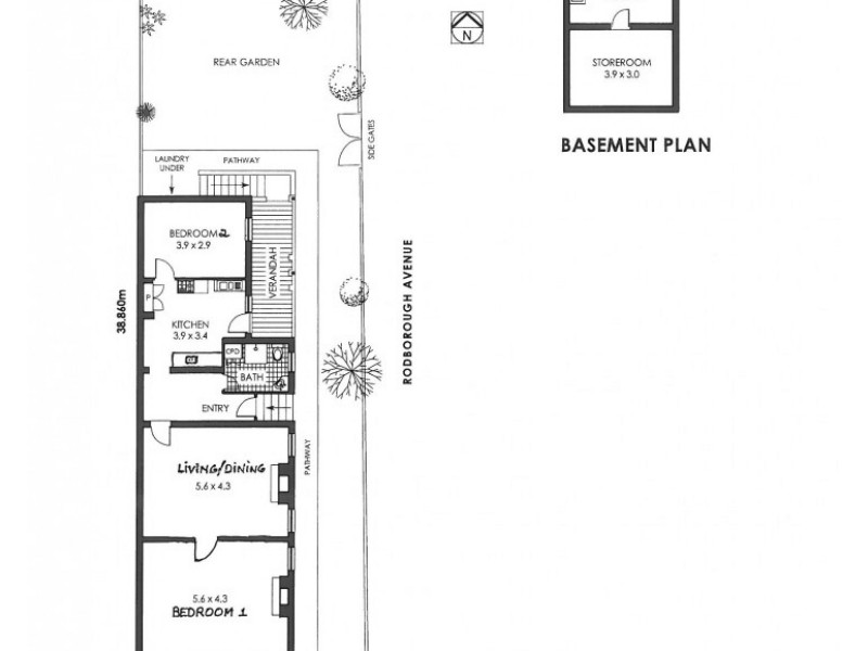 1/150 Falcon Street (Cnr Rodborough Avenue), Crows Nest NSW 2065 Floorplan