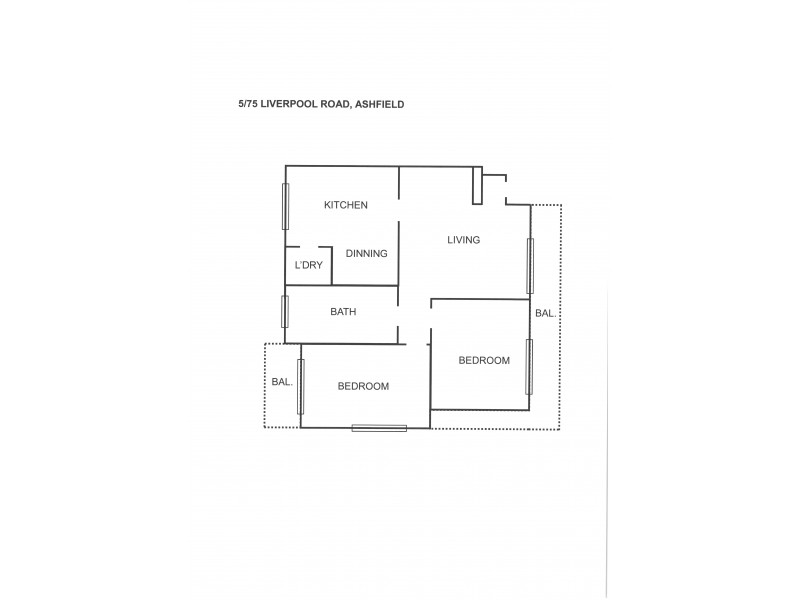 5/75 Liverpool Rd, Ashfield NSW 2131 Floorplan