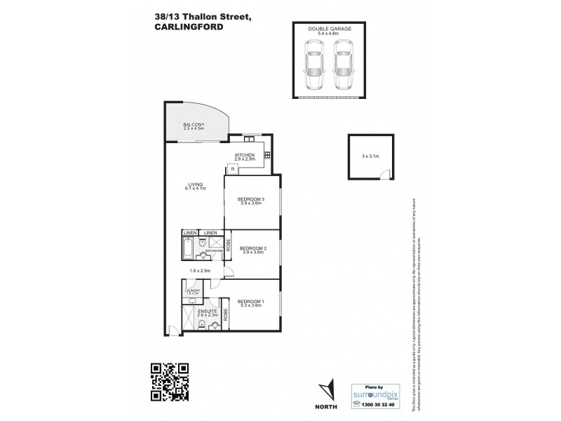 38/5 Boundary Rd, Carlingford NSW 2118 Floorplan