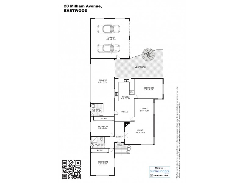 20 Milham Avenue, Eastwood NSW 2122 Floorplan