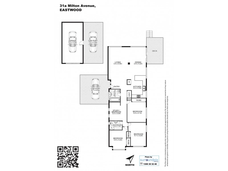 31A Milton Ave, Eastwood NSW 2122 Floorplan