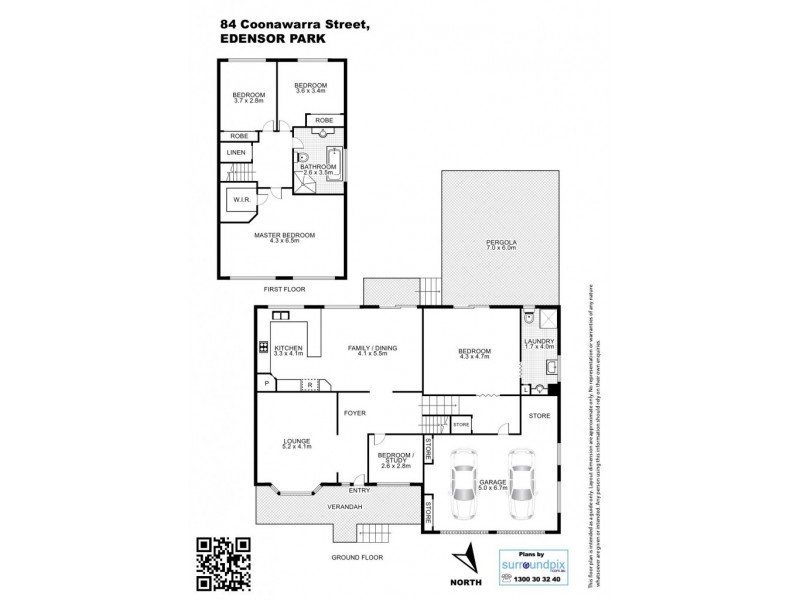 84 Coonawarra Street, Edensor Park NSW 2176 Floorplan