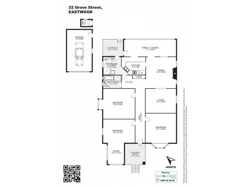 32 Grove St, Eastwood NSW 2122 Floorplan